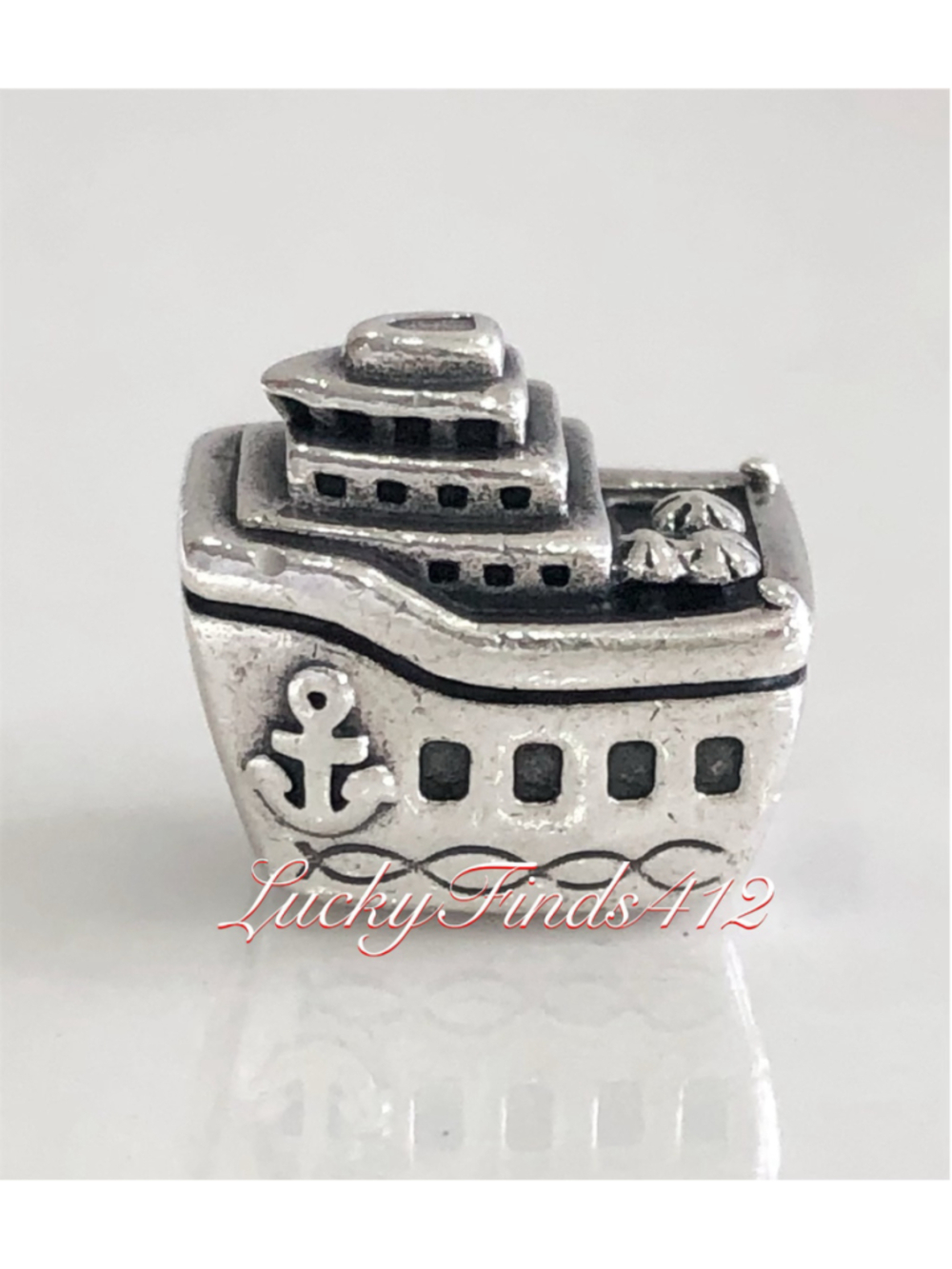 Authentic Pandora All Aboard Cruise Ship Charm Retired